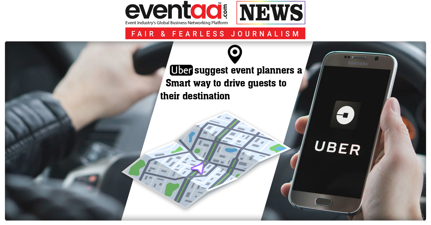 Uber Suggest Event Planners a Smart Way to Drive Guests to Their Destination